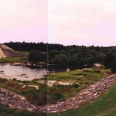 Mansfield Hollow Dam