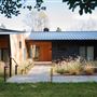 Mid Century Modern Lake Front House