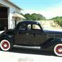 1936 Black Ford coupe